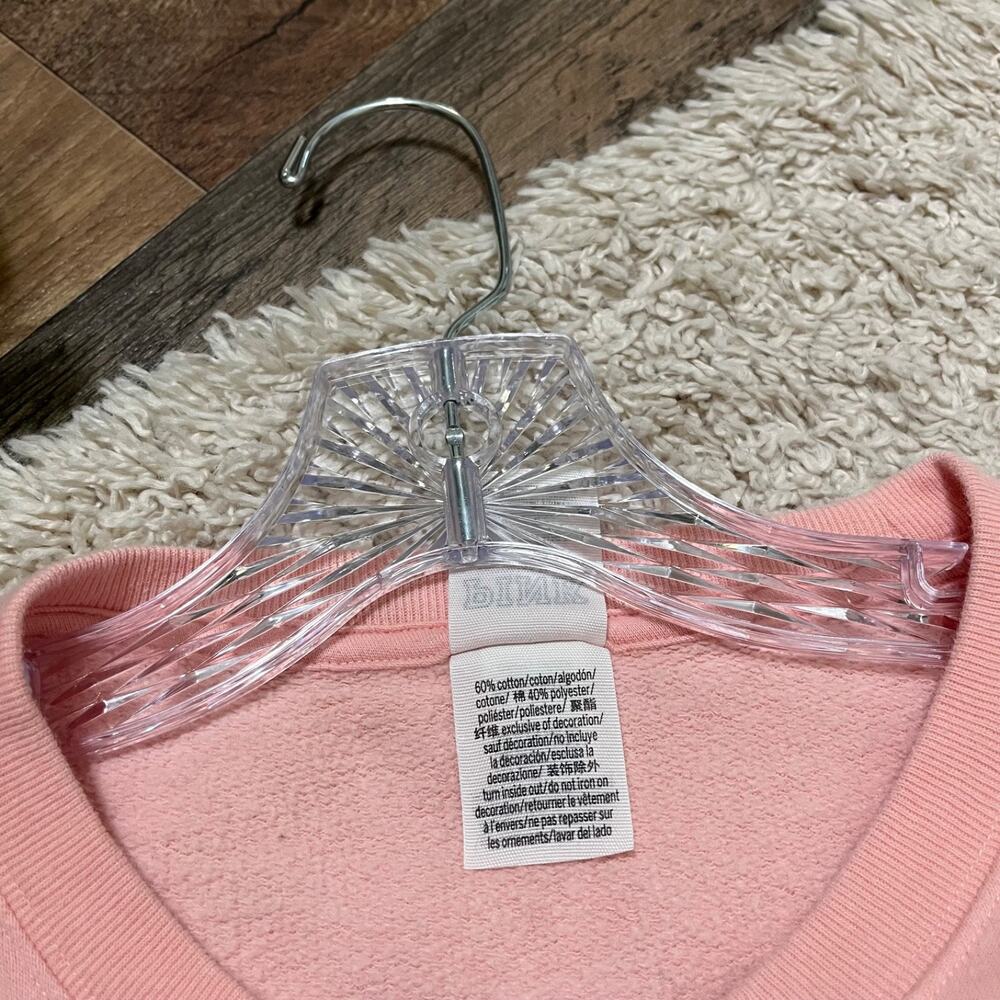 Victoria's Secret PINK Size Large Oversized Dolman Pullover Sweatshirt - Picture 4 of 5